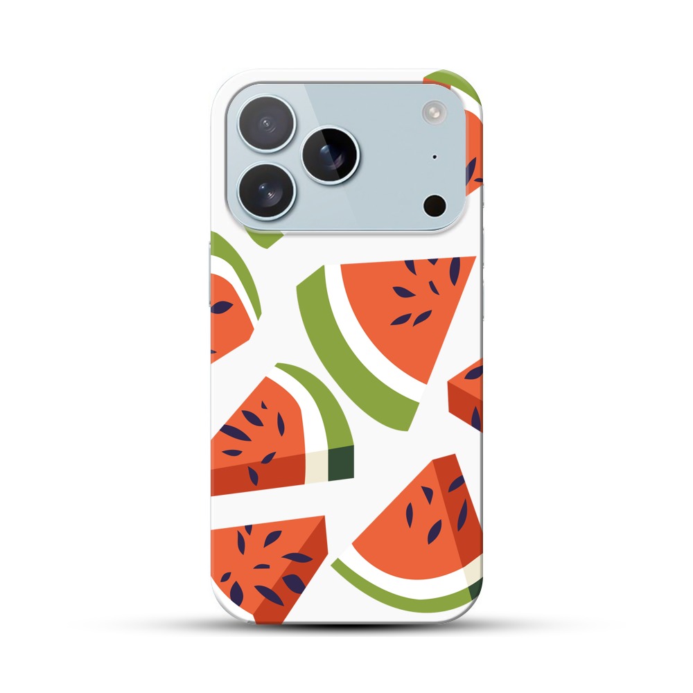 スイカのスライス iPhone 17 Proオリジナルハードケース