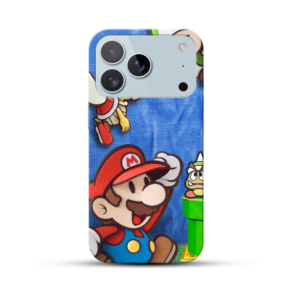 スーパーマリオキャラ iPhone 17 Proオリジナルハードケース