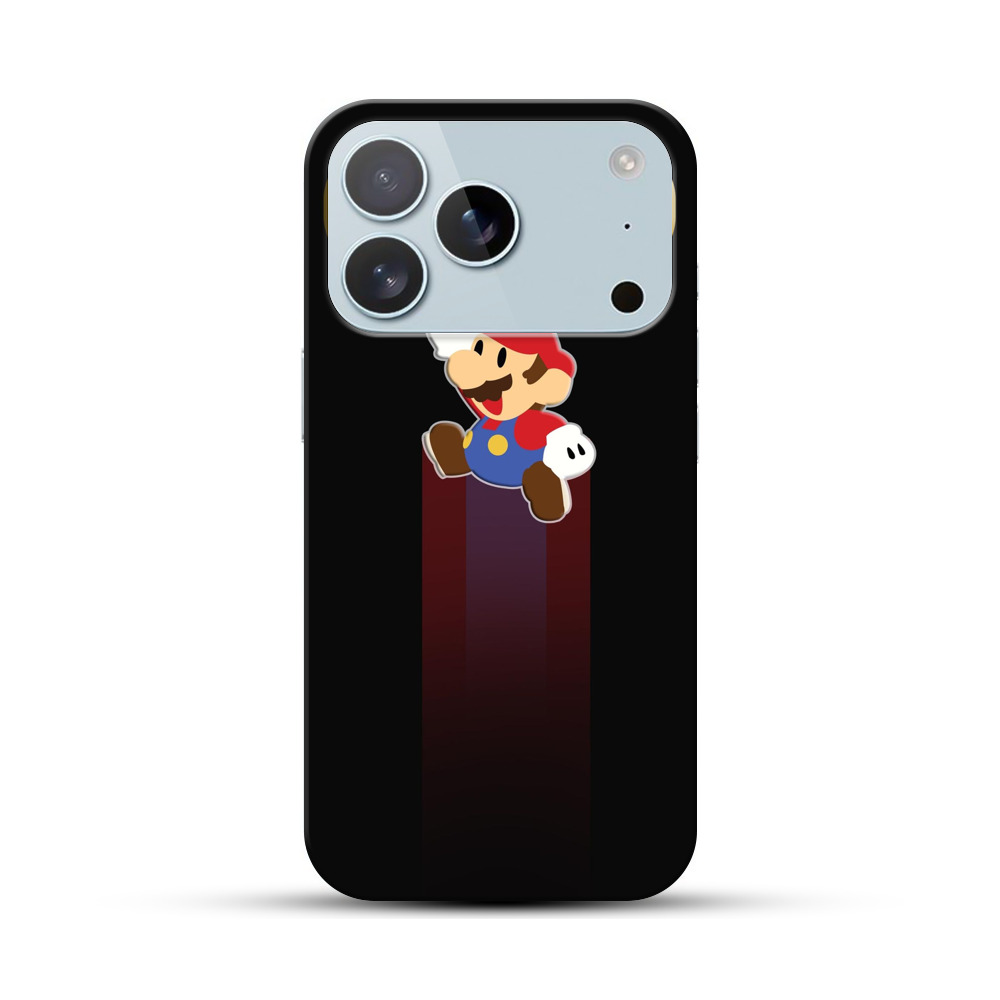 マリオのジャンプ iPhone 17 Proオリジナルハードケース