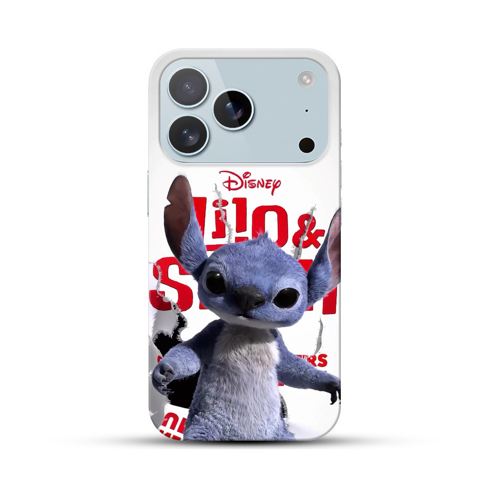 スティッチのキャラクター iPhone 17 Proオリジナルハードケース