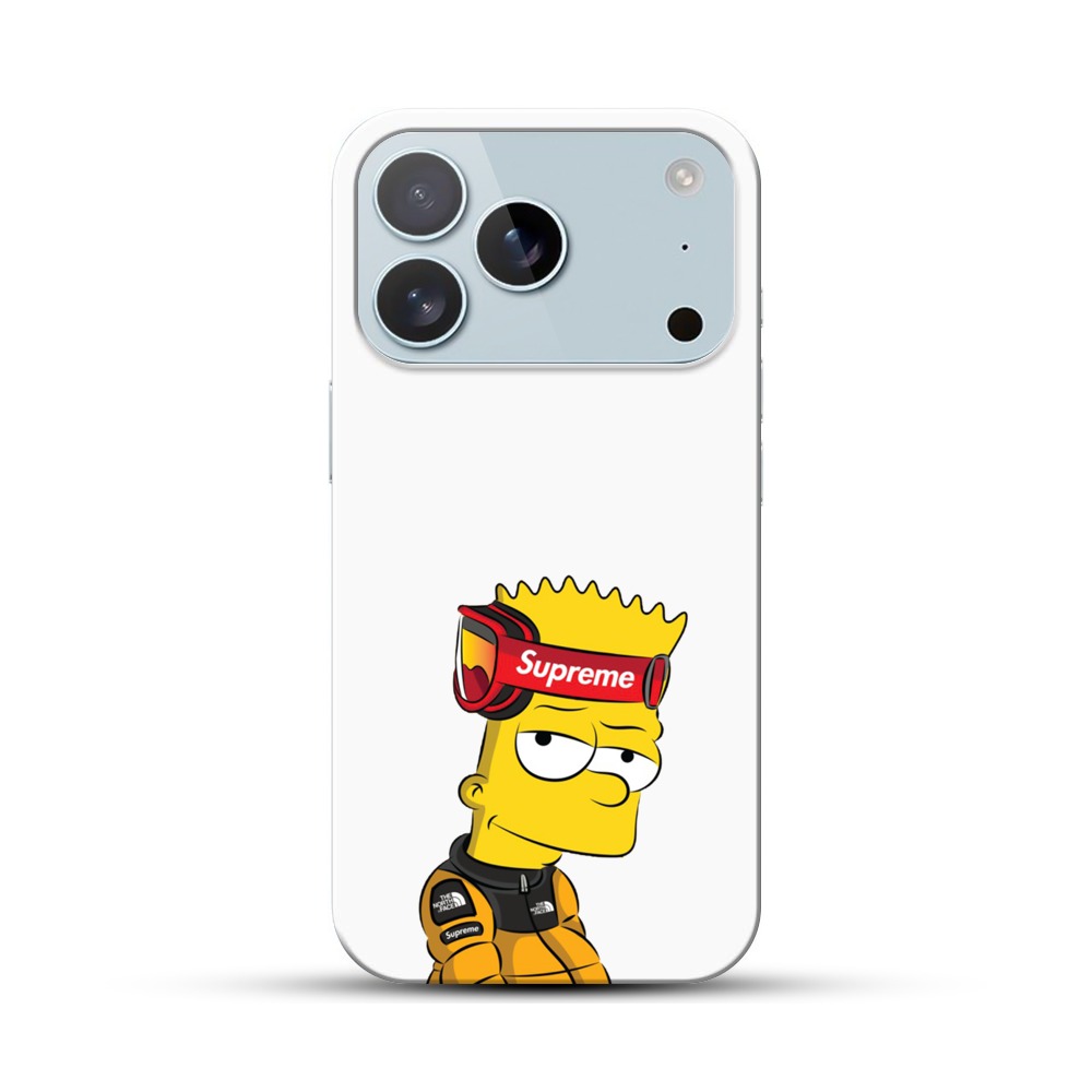 ストリートスタイルのバート iPhone 17 Proオリジナルハードケース