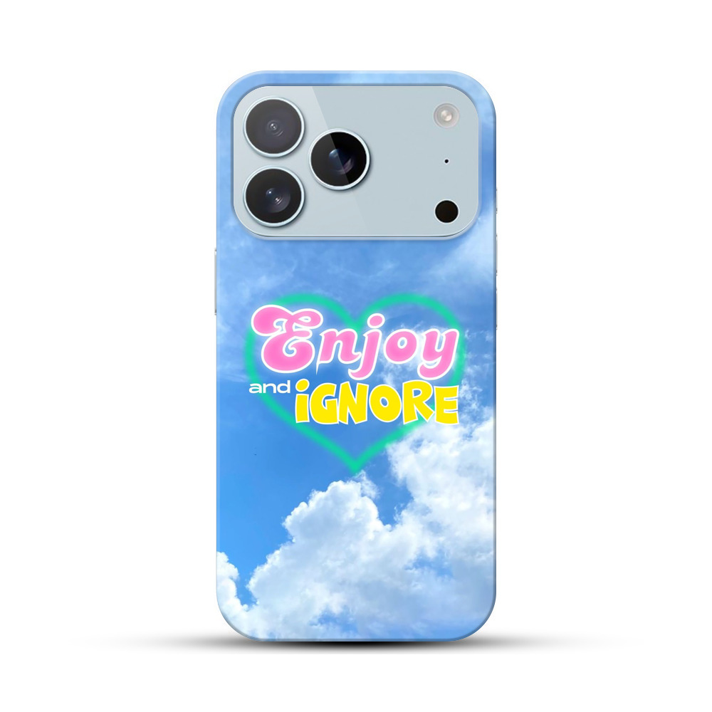 楽しんで無視する iPhone 17 Proオリジナルハードケース