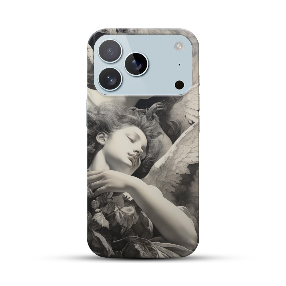 天使の羽の肖像 iPhone 17 Proオリジナルハードケース