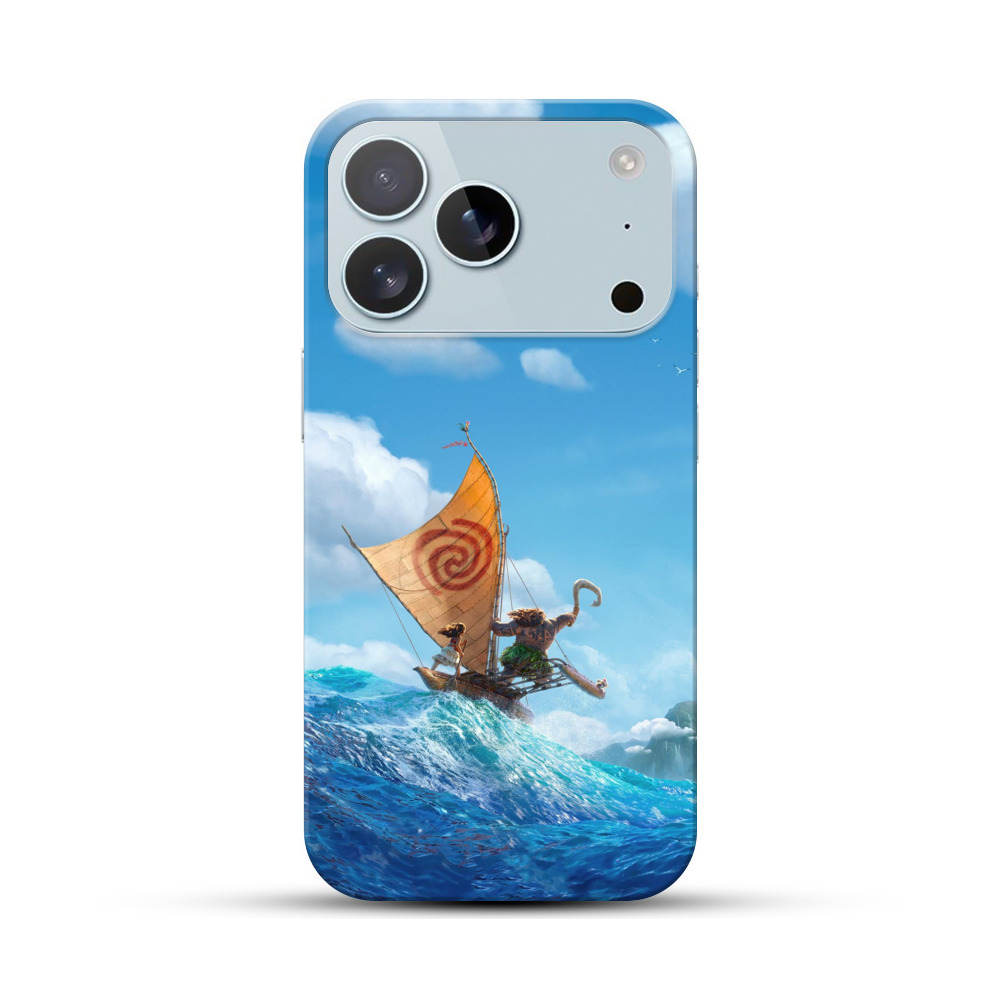 海を航海する伝統の帆船 iPhone 17 Proオリジナルハードケース