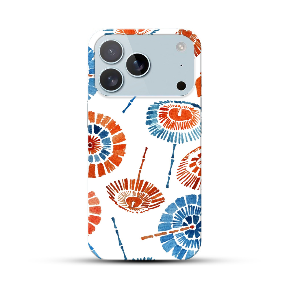 和風の傘 iPhone 17 Proオリジナルハードケース