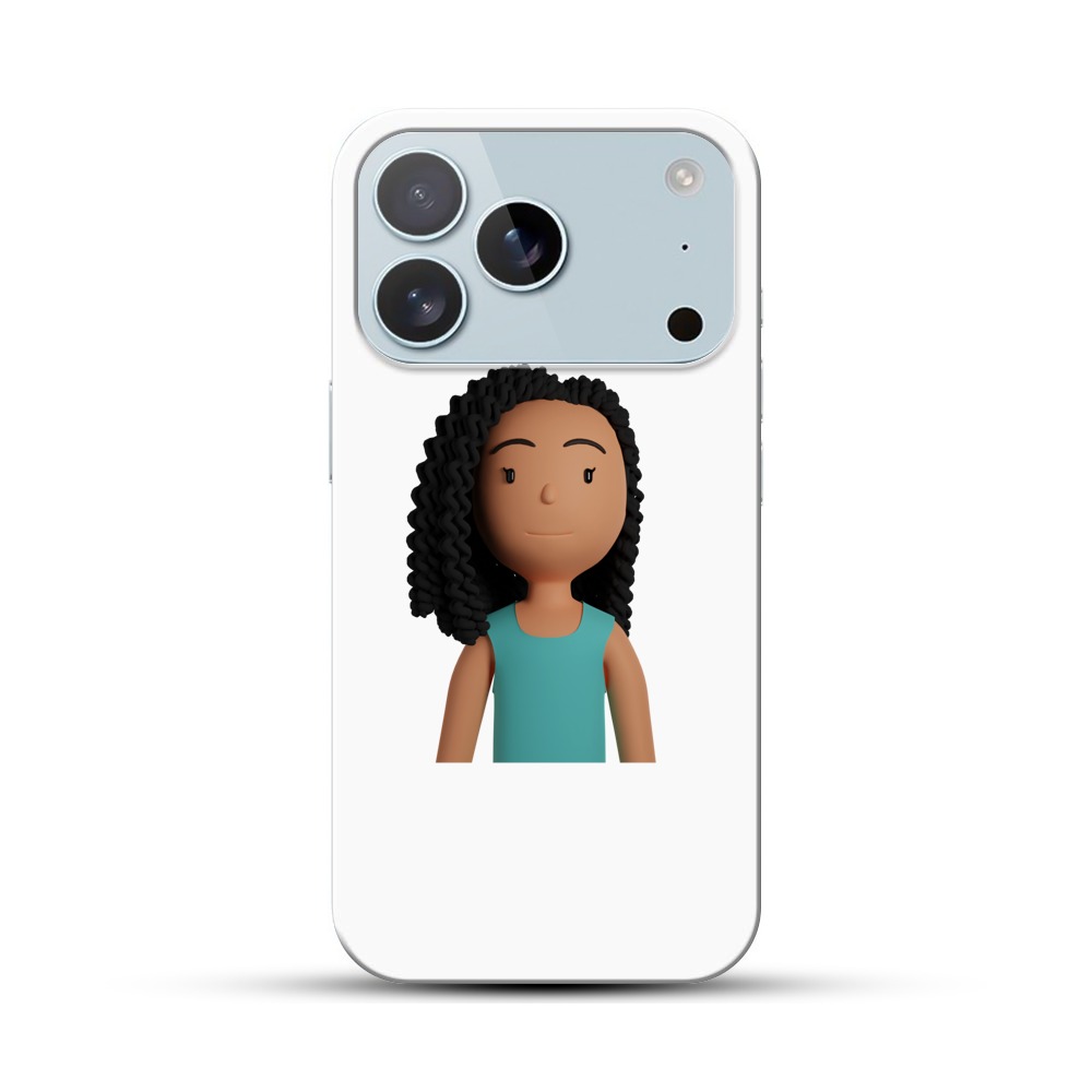 若い女性のキャラクター curly-hair 若い女性のキャラクター curly-hair