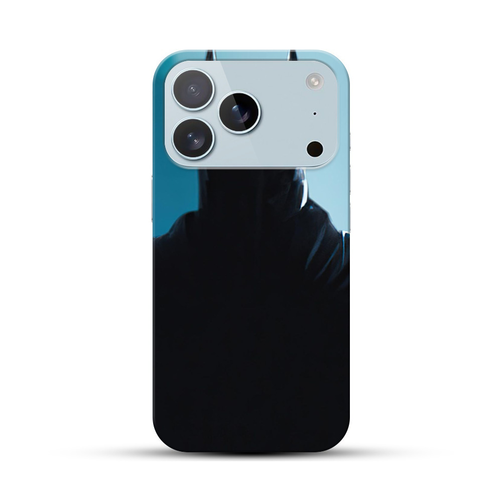 闇の騎士シルエット iPhone 17 Proオリジナルハードケース