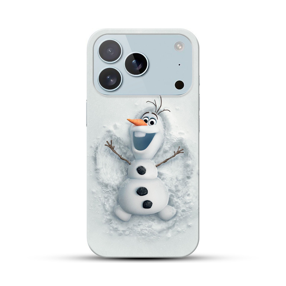 雪だるまオラフ iPhone 17 Proオリジナルハードケース