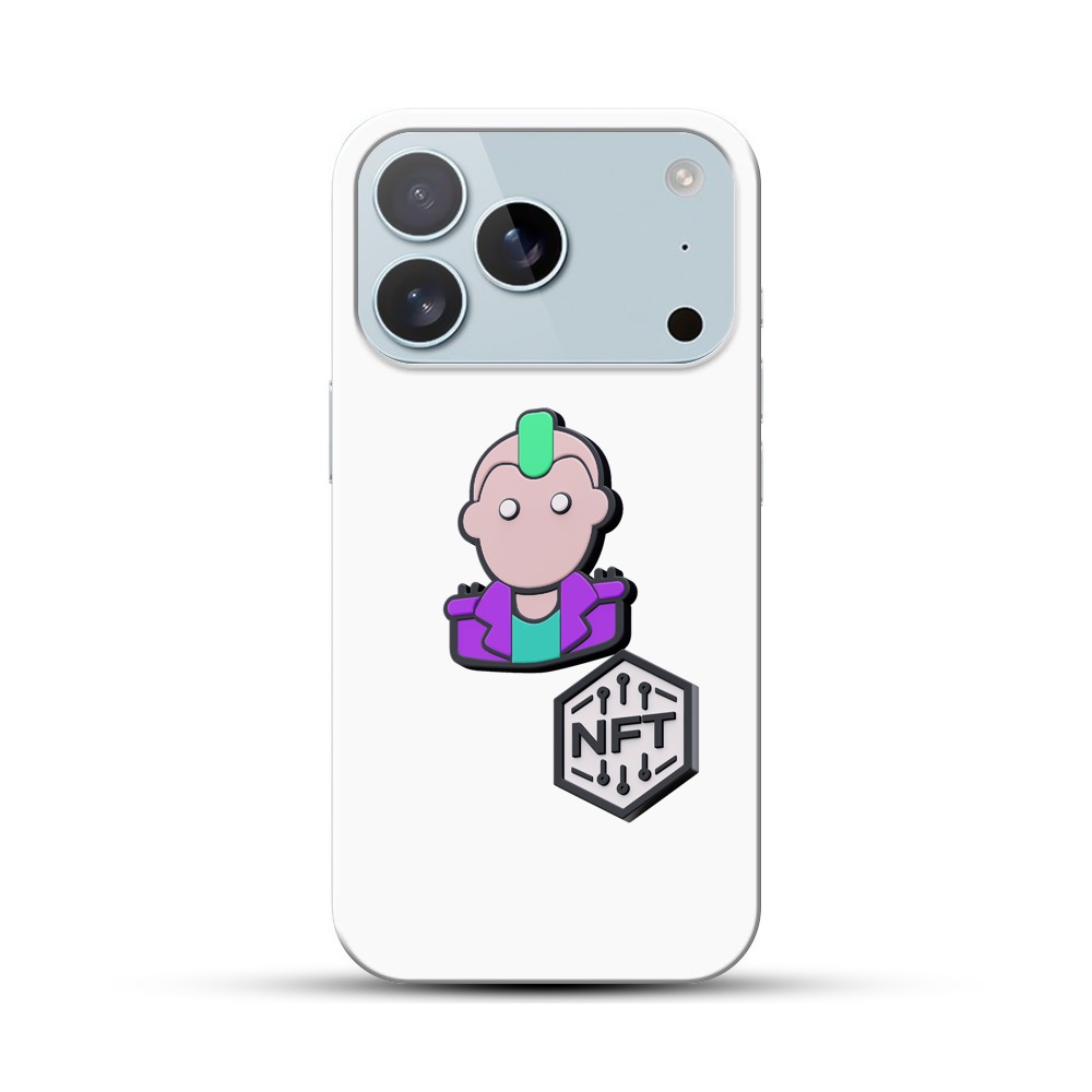 ユニークなキャラクター iPhone 17 Proオリジナルハードケース