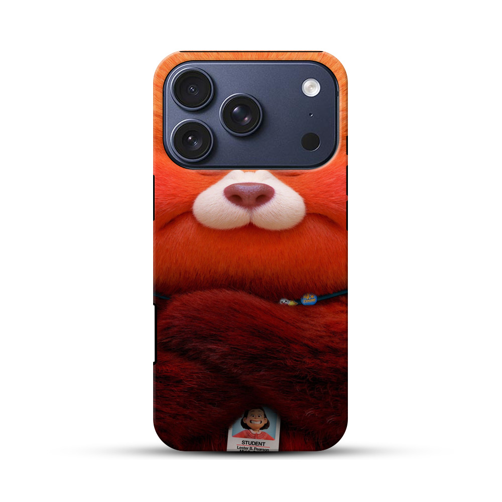 かわいい赤いパンダ iPhone 17 Proオリジナルハ耐衝撃ケース