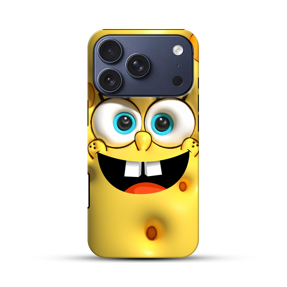 明るい元気な黄色キャラ iPhone 17 Proオリジナルハ耐衝撃ケース