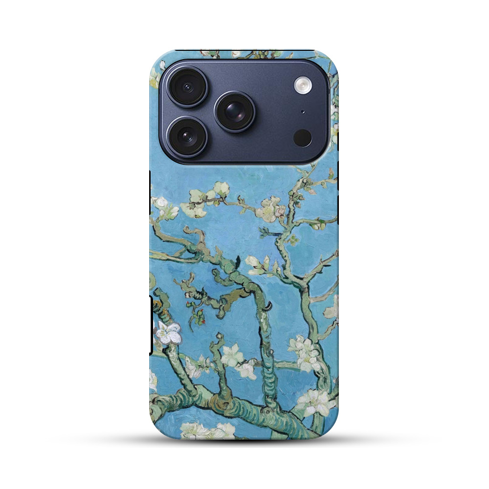 アルモンドの花と青空 iPhone 17 Proオリジナルハ耐衝撃ケース
