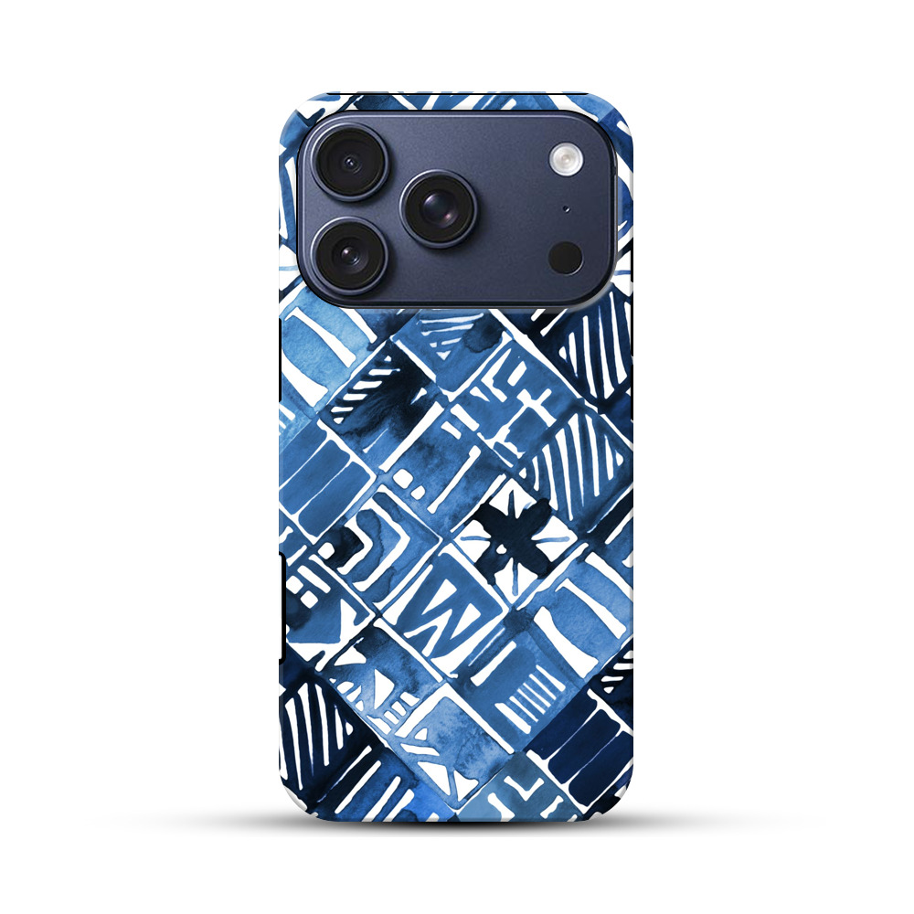 青の幾何学模様 ink-grids 青の幾何学模様 ink-grids