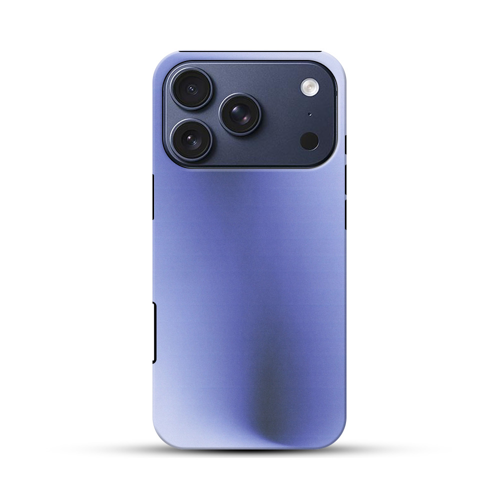 青い抽象画 iPhone 17 Proオリジナルハ耐衝撃ケース