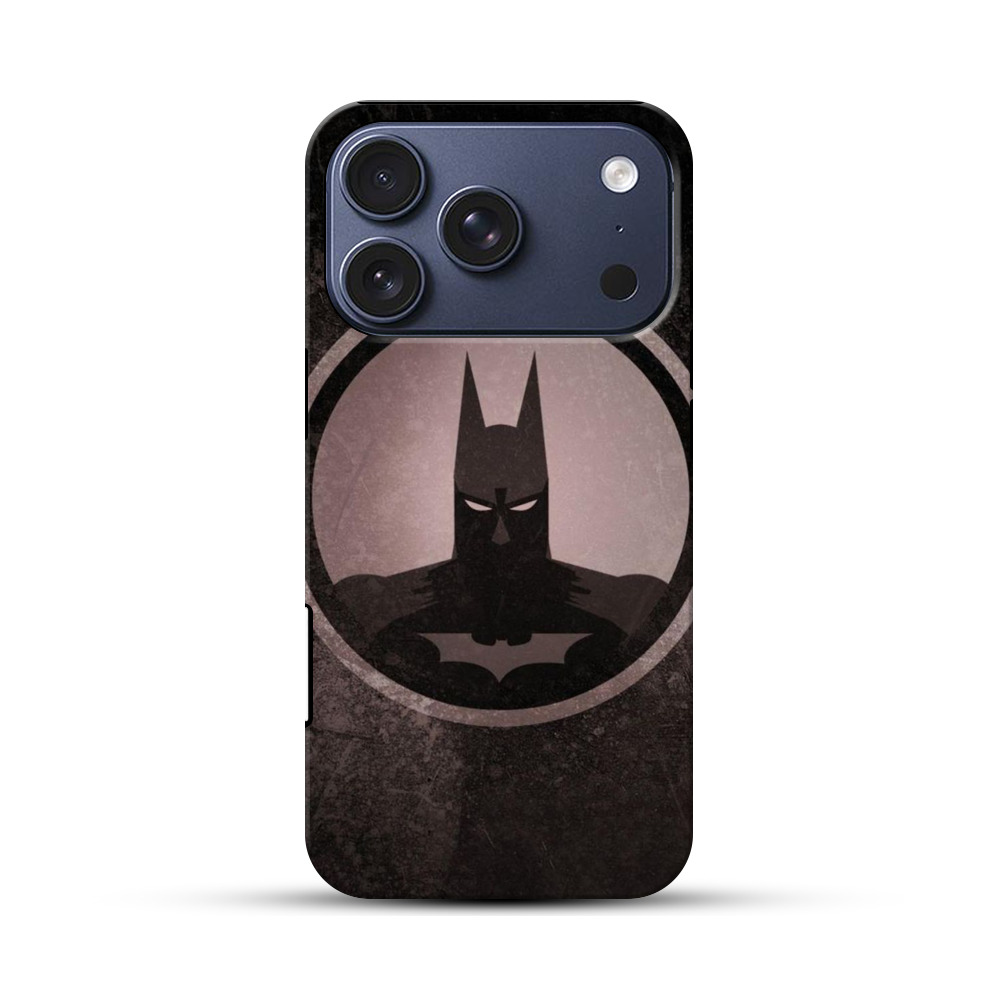 バットマンシルエット iPhone 17 Proオリジナルハ耐衝撃ケース