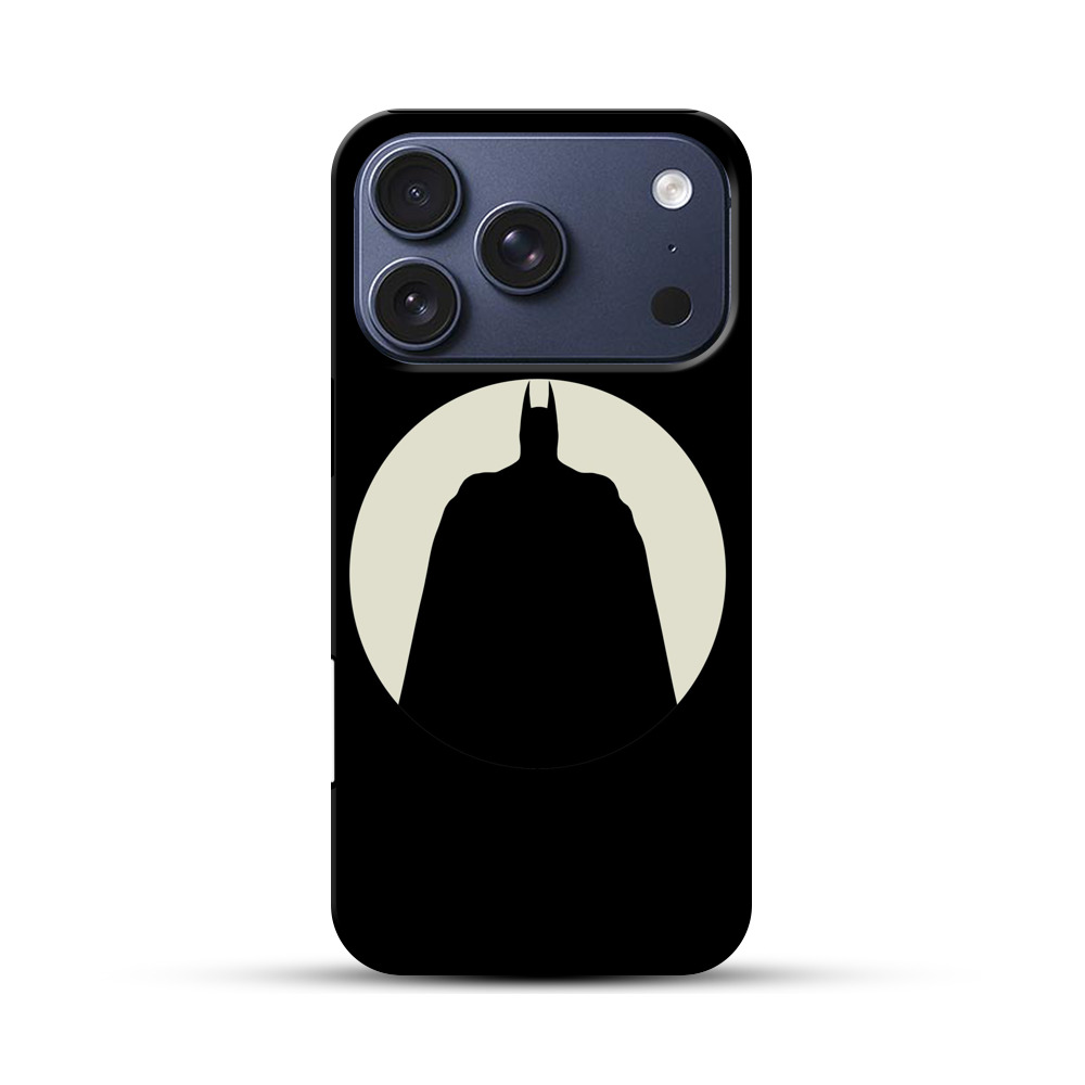 バットマンのシルエット iPhone 17 Proオリジナルハ耐衝撃ケース