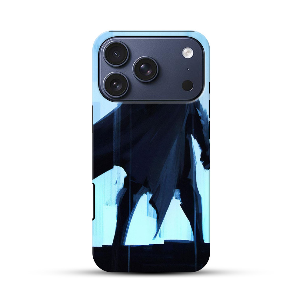 バットマンのシルエット iPhone 17 Proオリジナルハ耐衝撃ケース