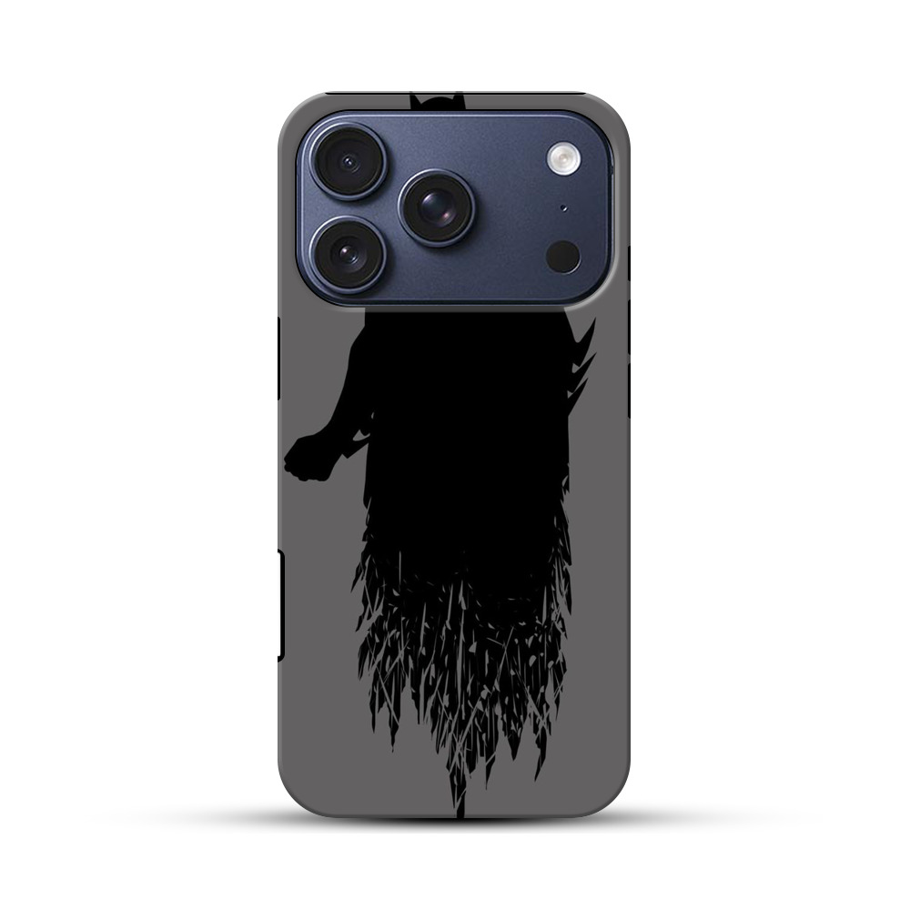 バットマンのシルエット iPhone 17 Proオリジナルハ耐衝撃ケース