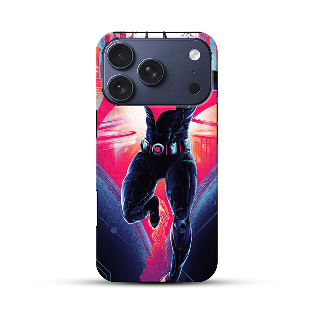 夜の未来都市バットマン iPhone 17 Proオリジナルハ耐衝撃ケース