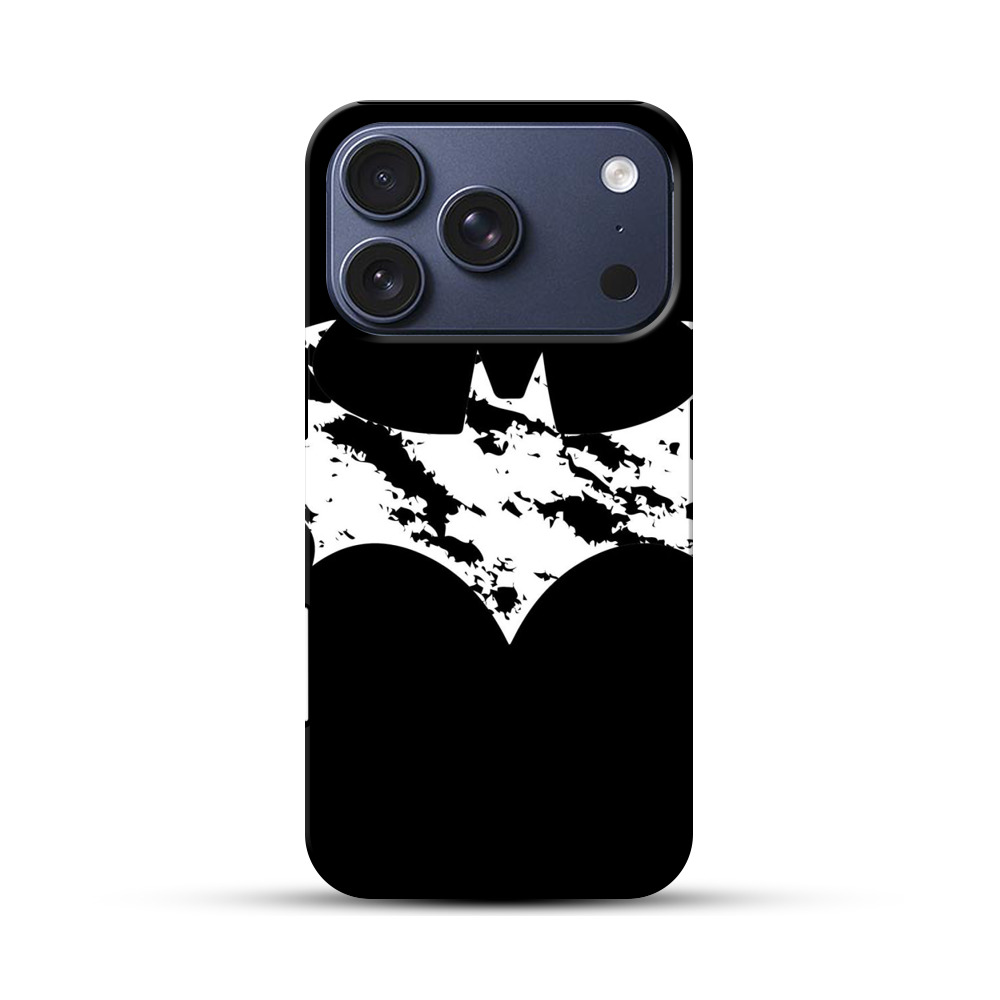 バットマンシルエット iPhone 17 Proオリジナルハ耐衝撃ケース