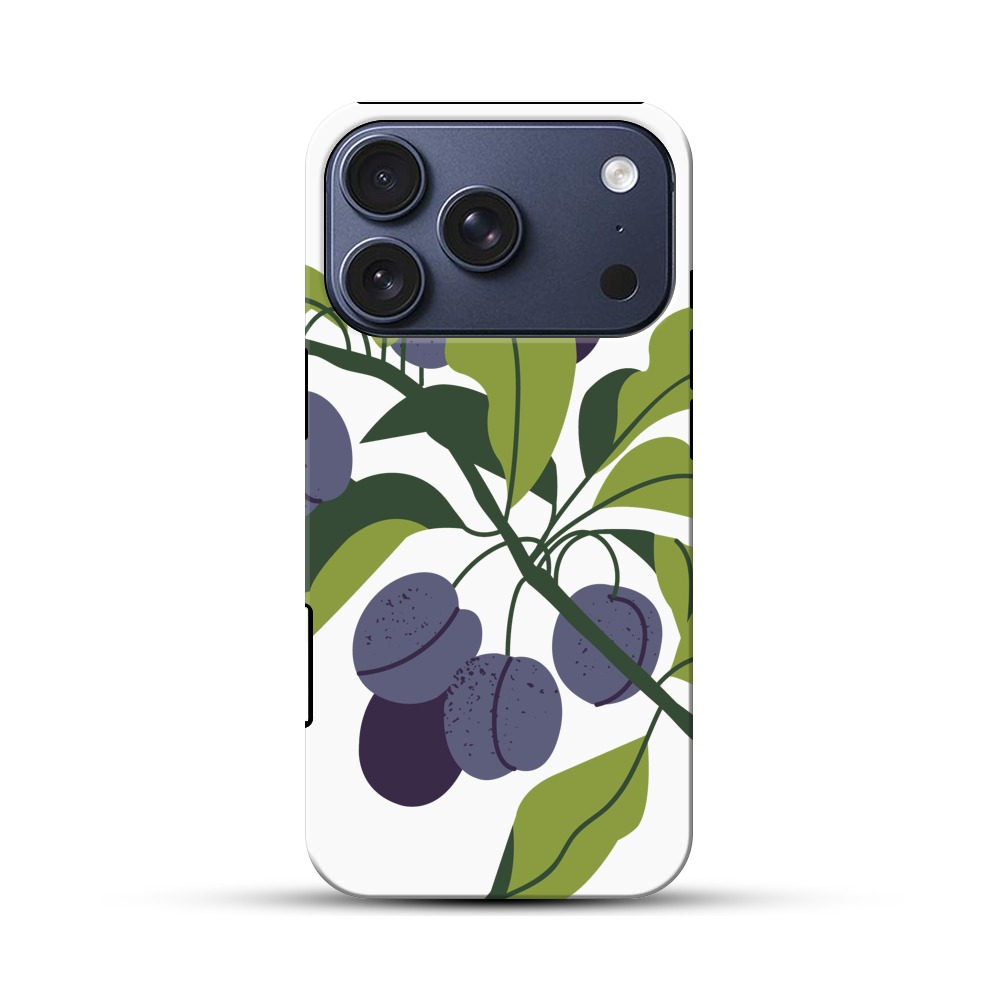 ブルーベリーの枝 iPhone 17 Proオリジナルハ耐衝撃ケース