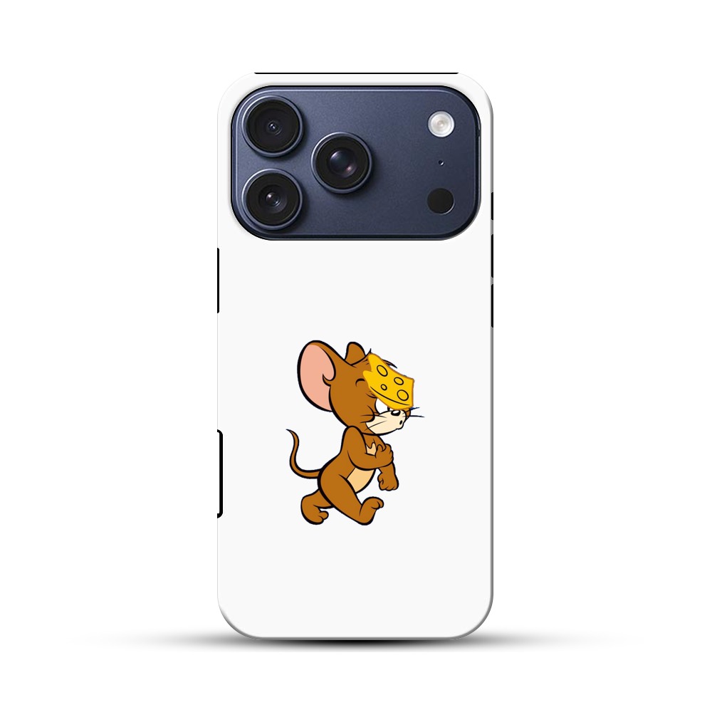 チーズかぶりネズミ iPhone 17 Proオリジナルハ耐衝撃ケース