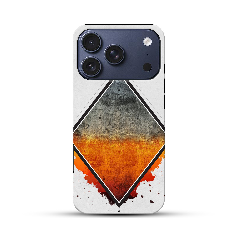 抽象グラデーションデザイン iPhone 17 Proオリジナルハ耐衝撃ケース