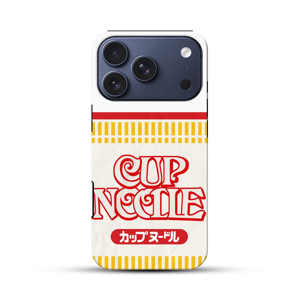 カップヌードルロゴ iPhone 17 Proオリジナルハ耐衝撃ケース
