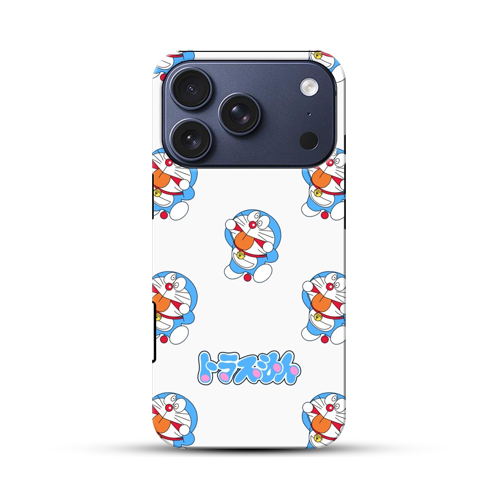 ドラえもんの元気な顔 iPhone 17 Proオリジナルハ耐衝撃ケース