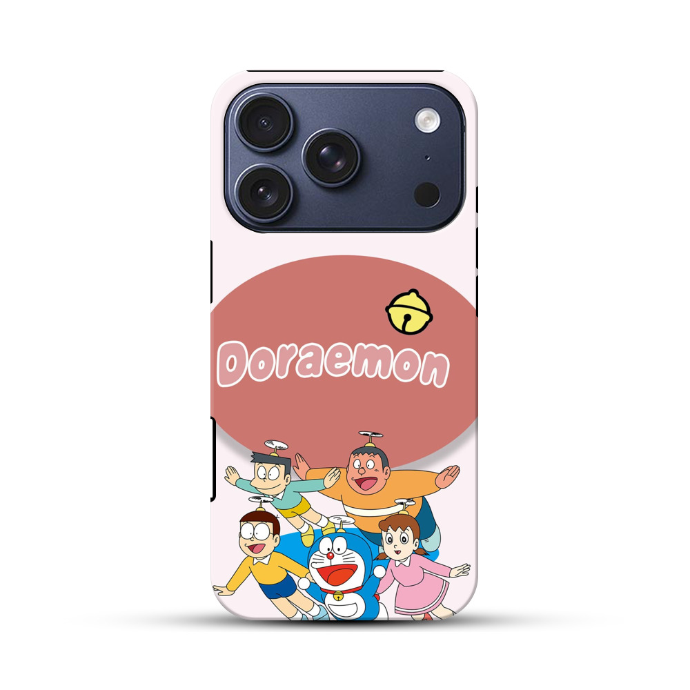 ドラえもんキャラ鈴 iPhone 17 Proオリジナルハ耐衝撃ケース