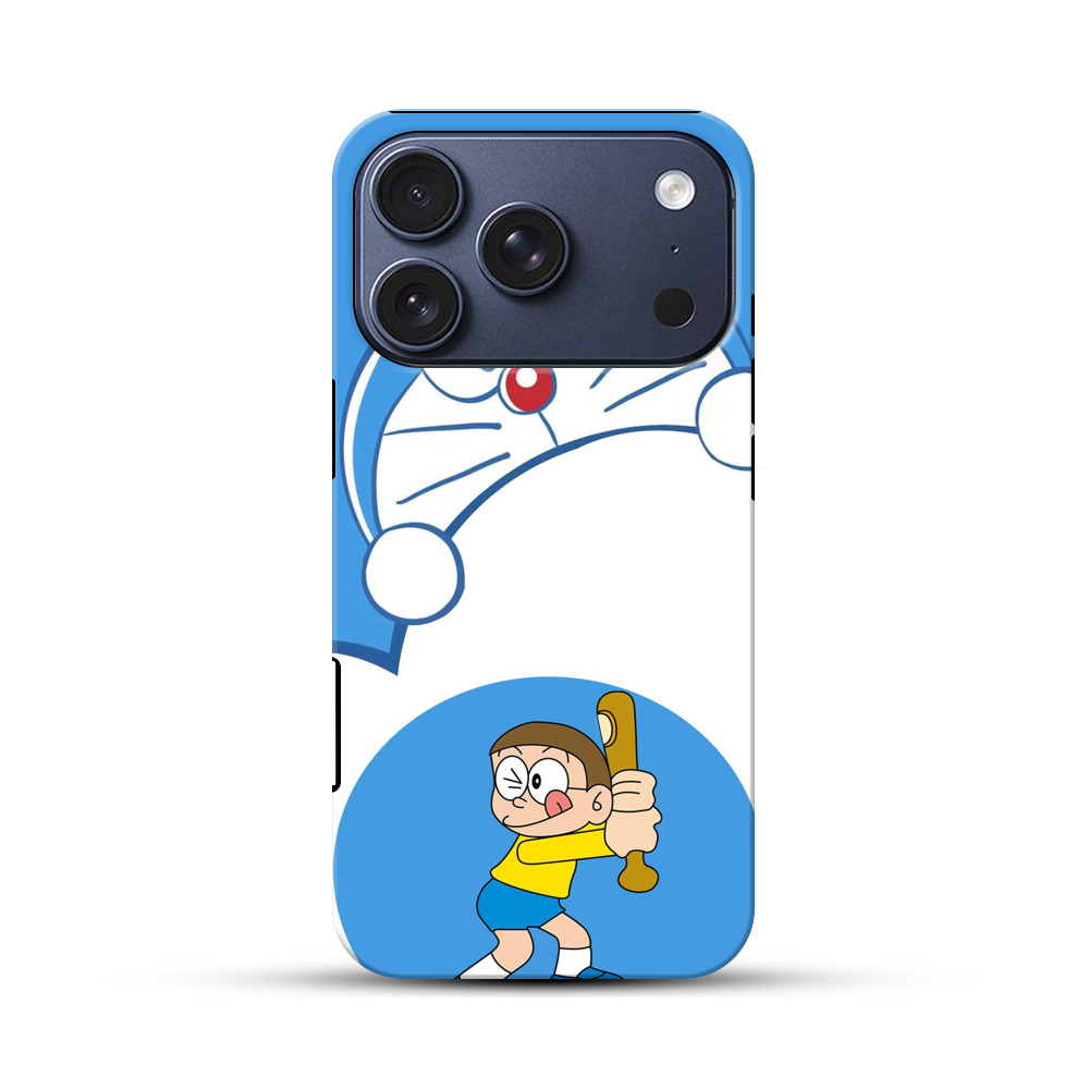 ドラえもんとのび太 iPhone 17 Proオリジナルハ耐衝撃ケース