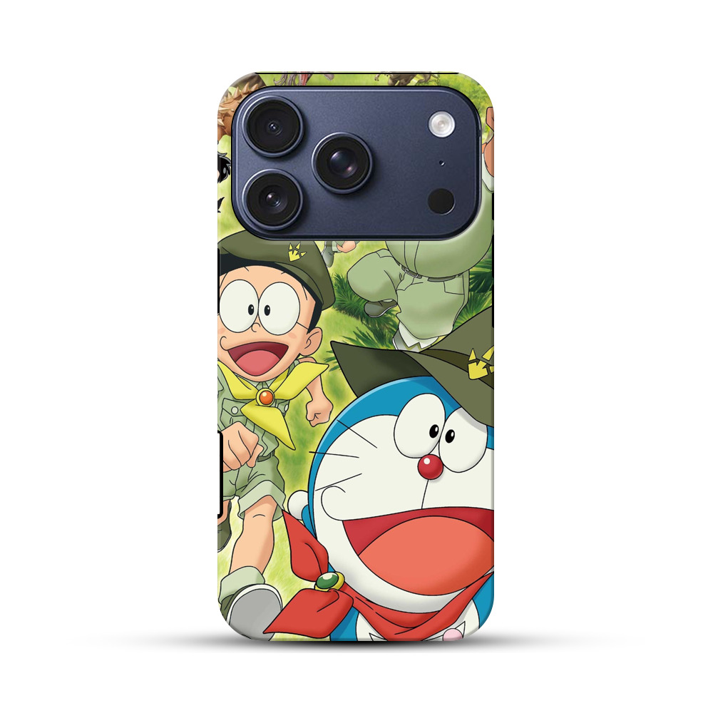 ドラえもん探検隊 iPhone 17 Proオリジナルハ耐衝撃ケース