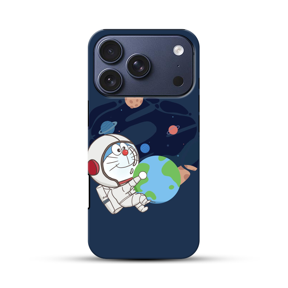 宇宙服ドラえもん iPhone 17 Proオリジナルハ耐衝撃ケース