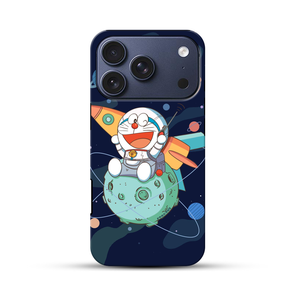 宇宙服ドラえもん iPhone 17 Proオリジナルハ耐衝撃ケース