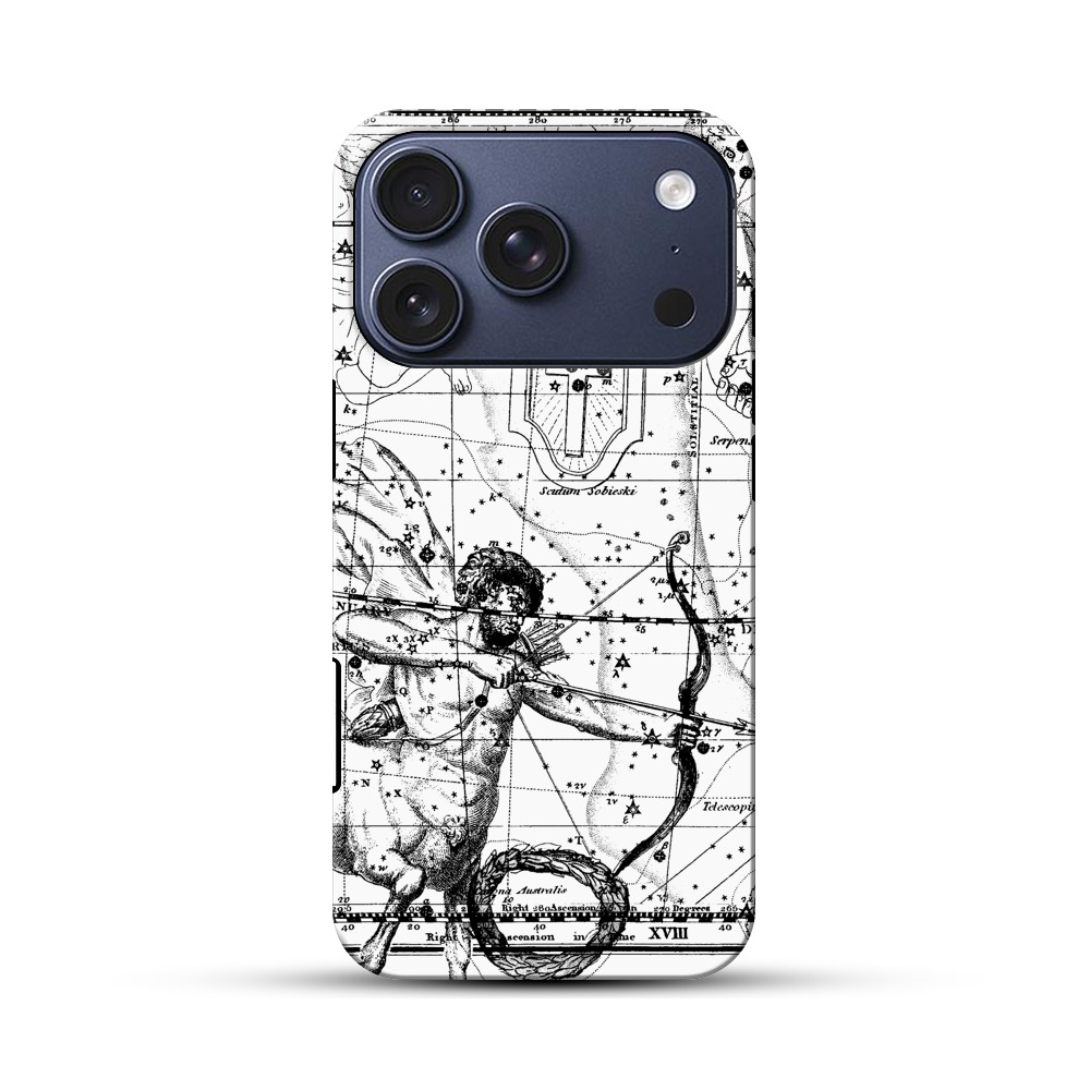 動物のシルエット iPhone 17 Proオリジナルハ耐衝撃ケース