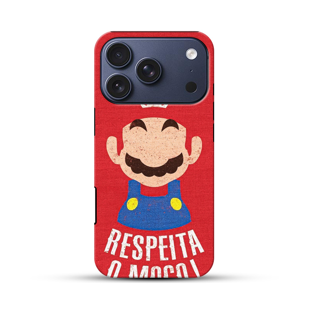 笑顔のマリオ iPhone 17 Proオリジナルハ耐衝撃ケース