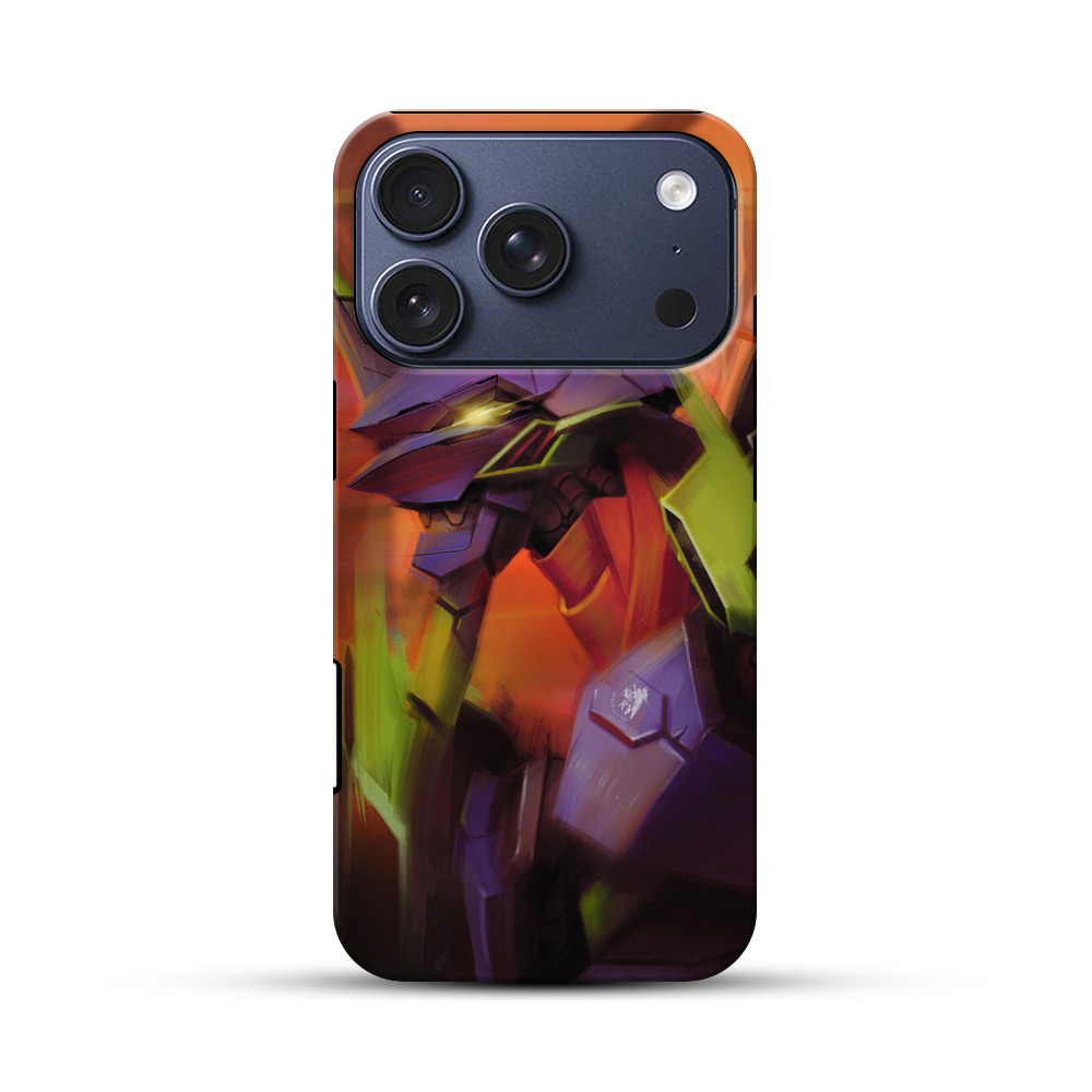 エヴァ初号機の横顔 iPhone 17 Proオリジナルハ耐衝撃ケース