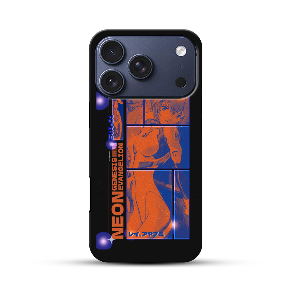 エヴァンゲリオンのキャラクター iPhone 17 Proオリジナルハ耐衝撃ケース