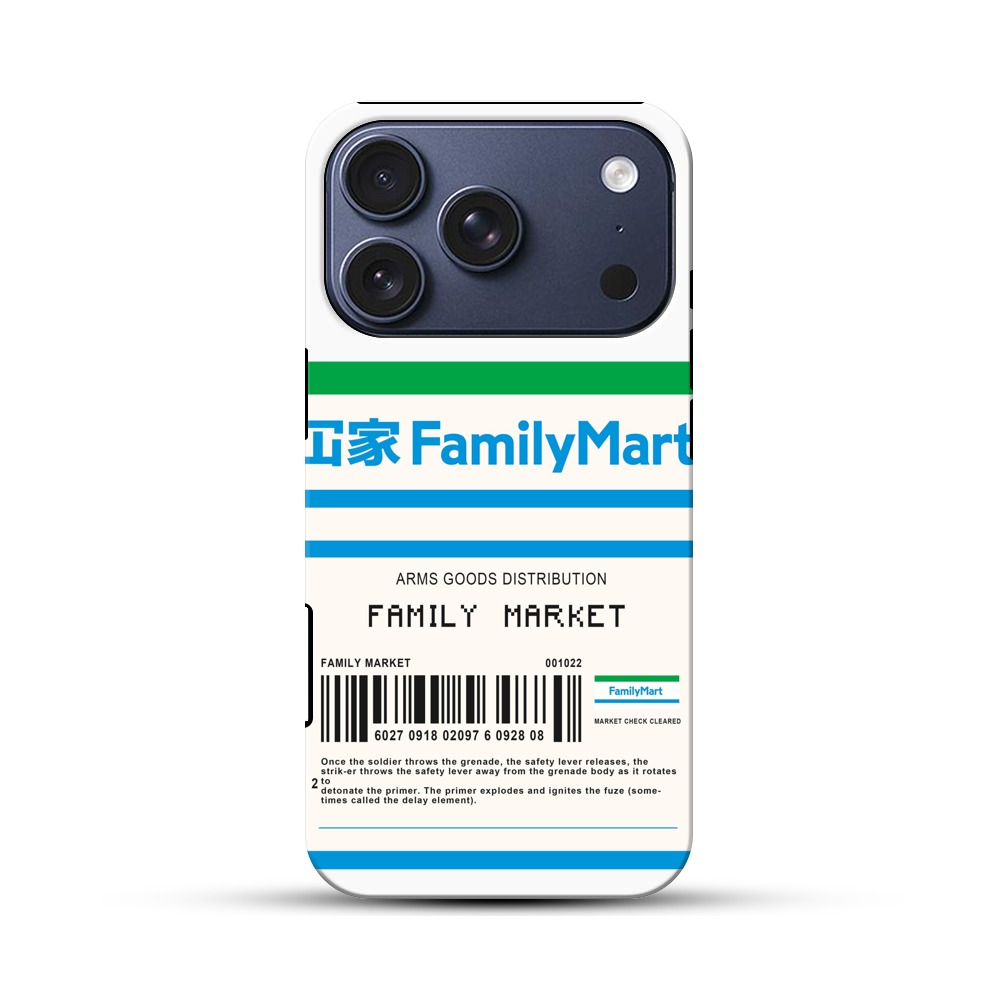 ファミリーマート風ロゴ iPhone 17 Proオリジナルハ耐衝撃ケース