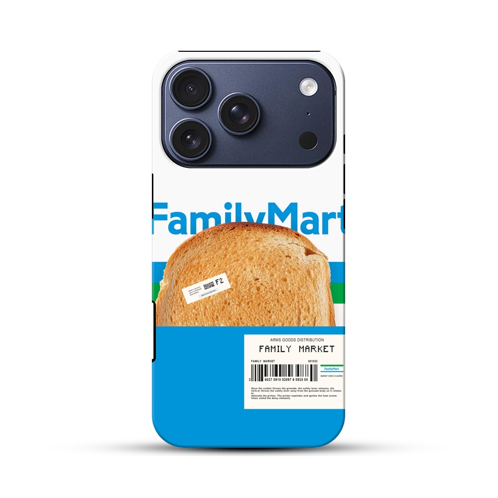 ファミリーマートとトースト iPhone 17 Proオリジナルハ耐衝撃ケース