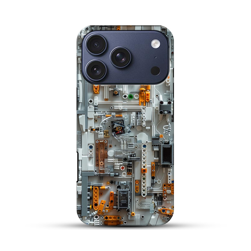 複雑なレゴパーツ iPhone 17 Proオリジナルハ耐衝撃ケース