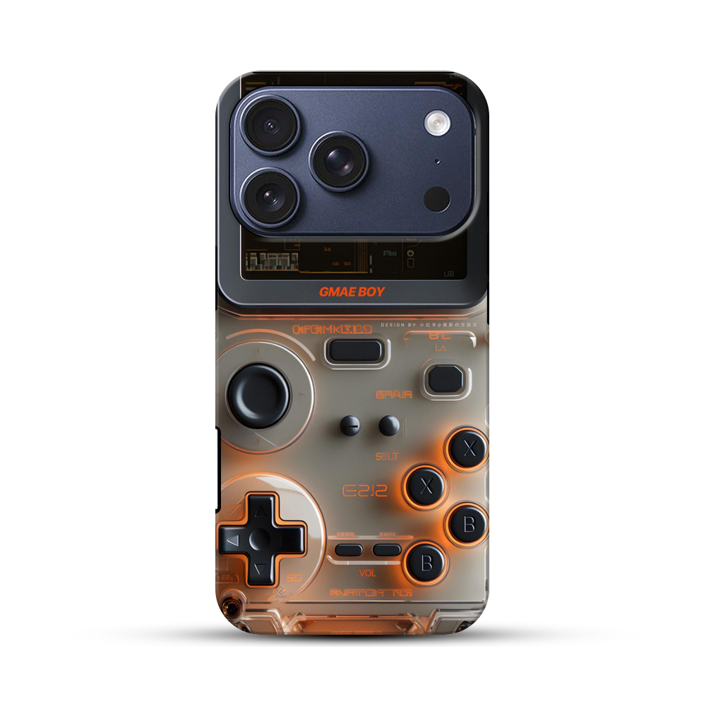 レトロゲーム機デザイン iPhone 17 Proオリジナルハ耐衝撃ケース