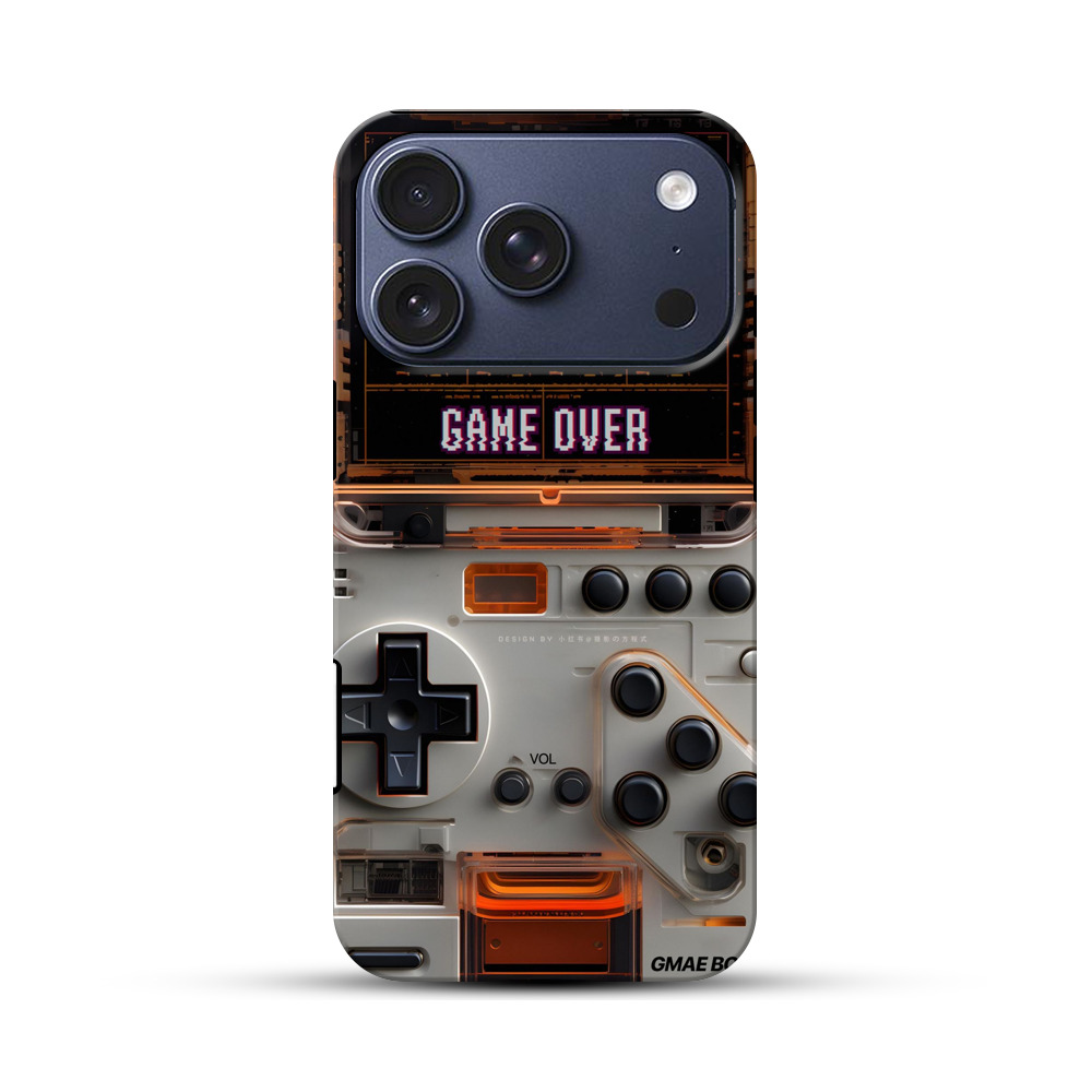 ゲームオーバー画面 iPhone 17 Proオリジナルハ耐衝撃ケース