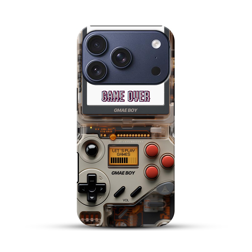 ゲームオーバー画面 iPhone 17 Proオリジナルハ耐衝撃ケース