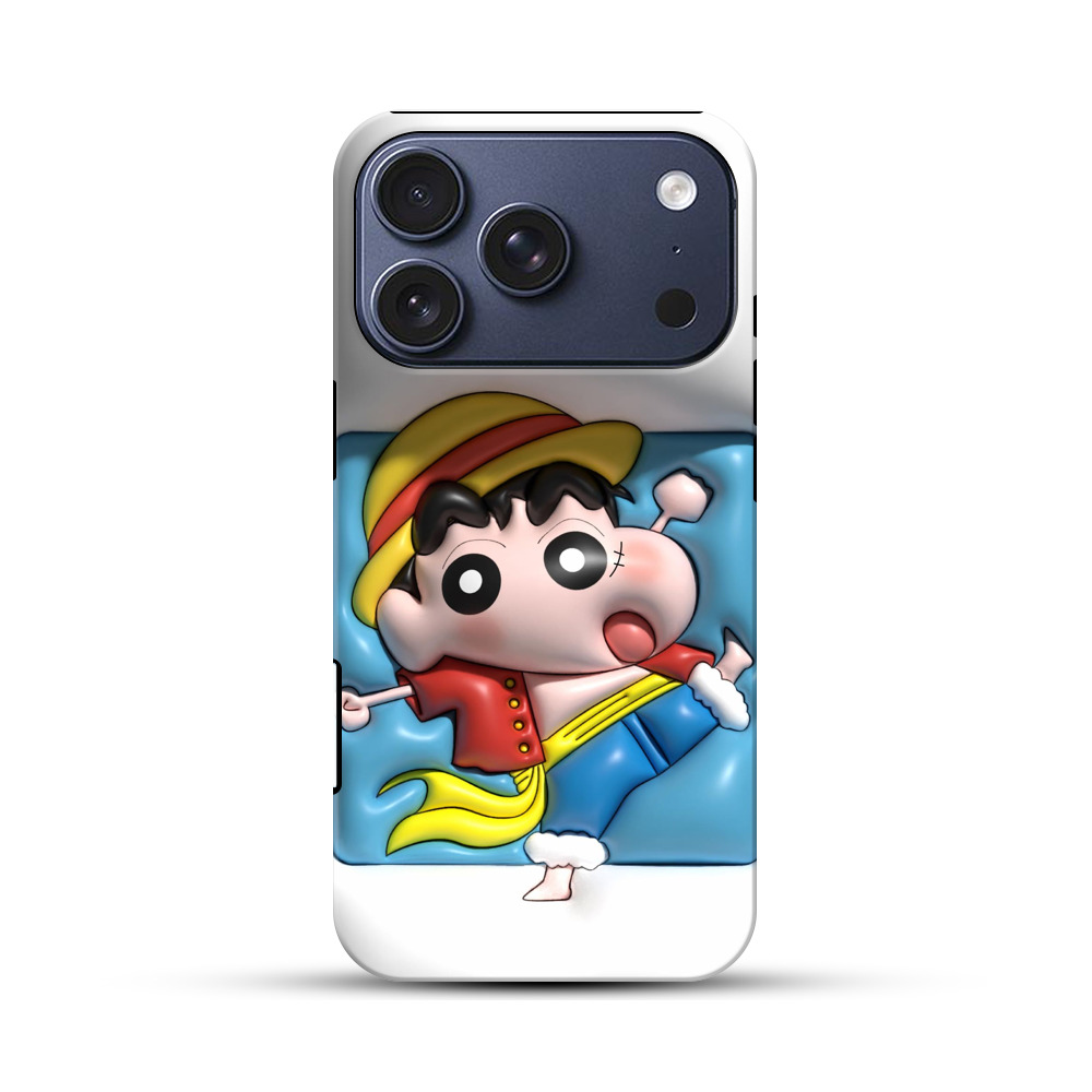 元気アニメキャラクター iPhone 17 Proオリジナルハ耐衝撃ケース