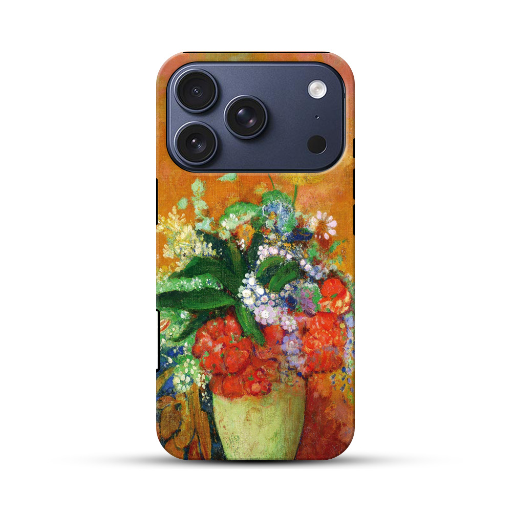 色鮮やかな花のブーケ iPhone 17 Proオリジナルハ耐衝撃ケース