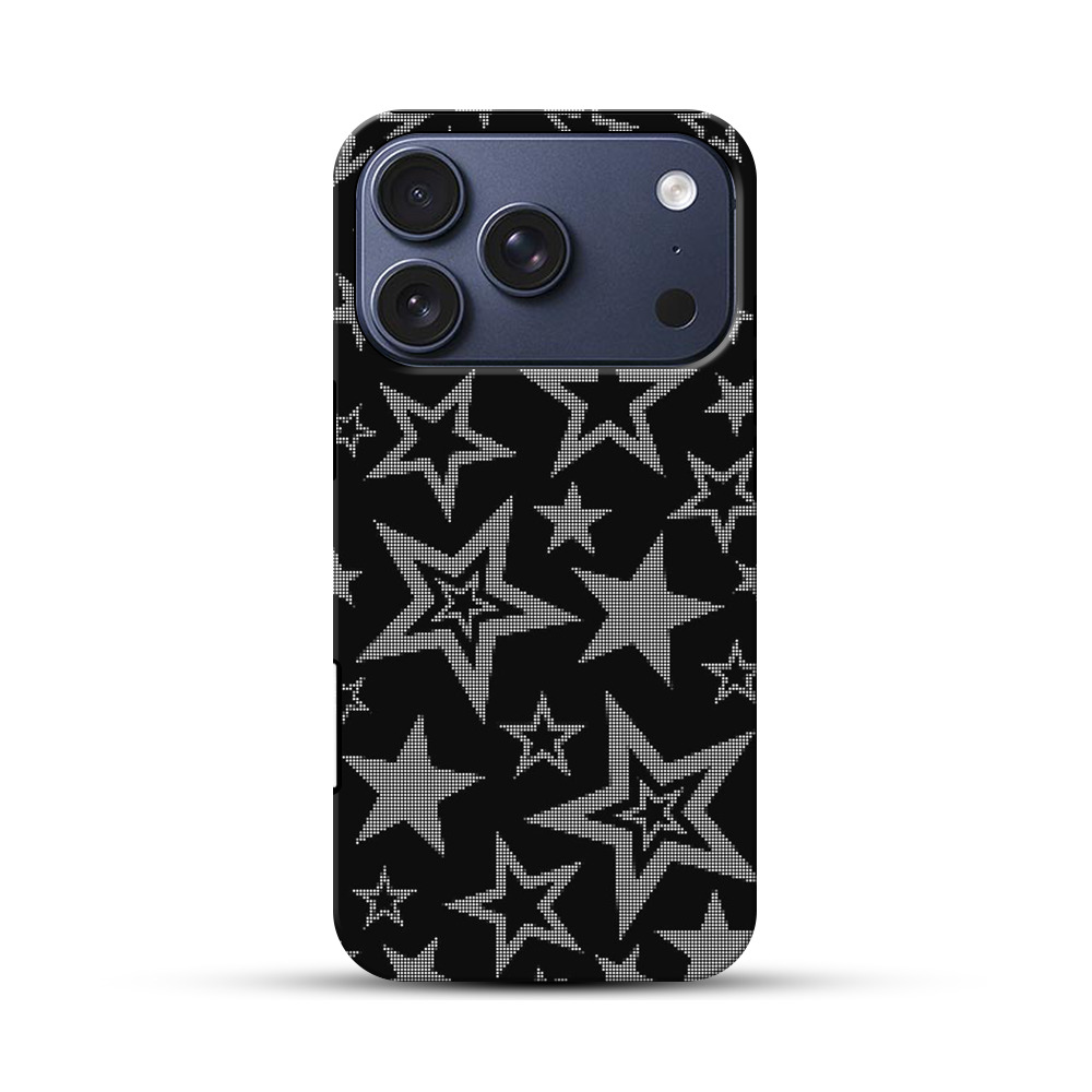 星のデザイン iPhone 17 Proオリジナルハ耐衝撃ケース