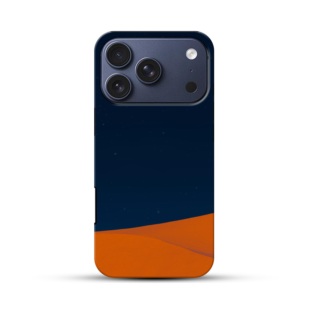 星空と砂丘の夜 iPhone 17 Proオリジナルハ耐衝撃ケース