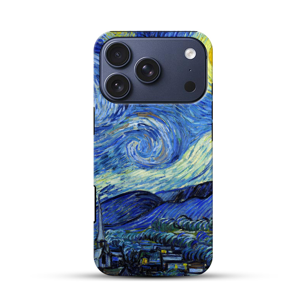 星月夜の夜空 iPhone 17 Proオリジナルハ耐衝撃ケース