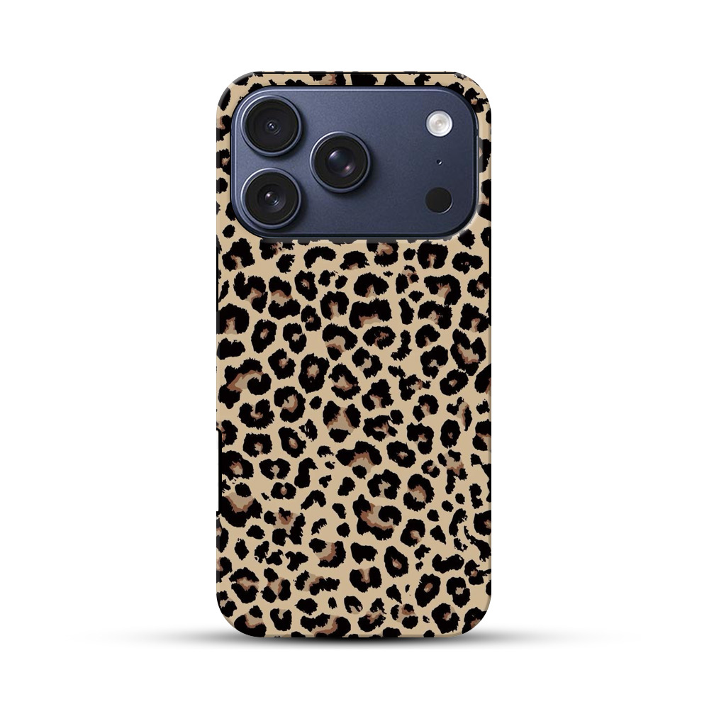 ヒョウ柄 iPhone 17 Proオリジナルハ耐衝撃ケース